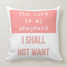 De Heer is mijn Shepherd Pillow