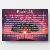 De Heer is mijn Shepherd Psalm 23 Fotoplaat (voorkant)