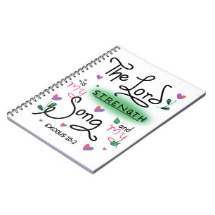 De Heer is mijn Song notebook Notitieboek