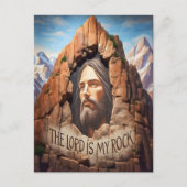 De Heer is mijn steen Briefkaart (Voorkant)