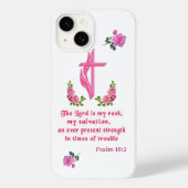 De Heer is mijn steen Case-Mate iPhone Case (Achterkant)