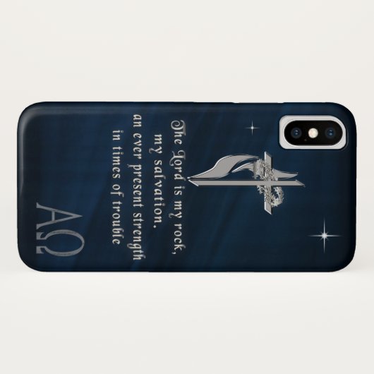 De Heer is mijn steen Case-Mate iPhone Case (Achterkant (horizontaal))