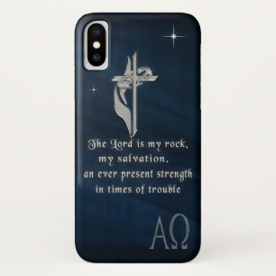 De Heer is mijn steen iPhone X Hoesje