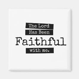 De Heer is trouw geweest Magneet