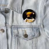 de heer Jeb Ronde Button 5,7 Cm (In situ)