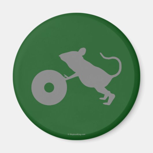 De heer Jingles van Green Mile Magneet (Voorkant)