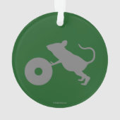 De heer Jingles van Green Mile Ornament (achterkant)