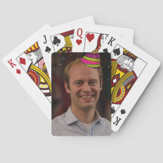 de heer Justis Birthday Cards Speelkaarten