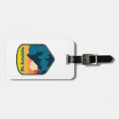 De heer Katahdin Maine Sunrise Bagagelabel (Voorkant horizontaal)