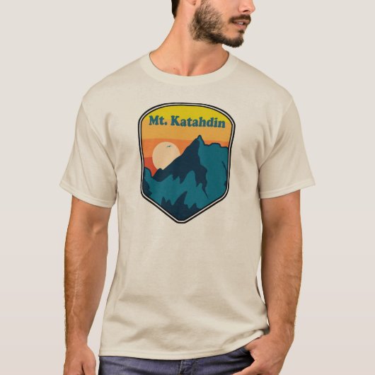 De heer Katahdin Maine Sunrise T-shirt (Voorkant)