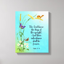 De Heer kent de dagen van de rechtop