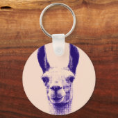 de heer Llama Sleutelhanger (Voorkant)