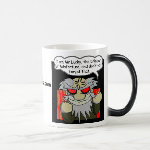De heer Lucky, http://kotn.comicgenesis.com Magische Mok