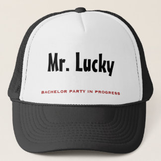 De heer Lucky pet