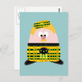 de heer Mac Haggis Briefkaart (Voorkant / Achterkant)