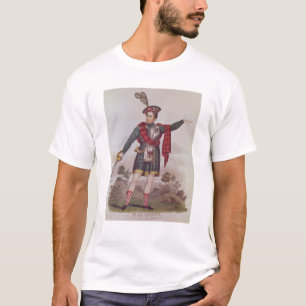 De heer Macready in de rol van Rob Roy Macgregor T-shirt
