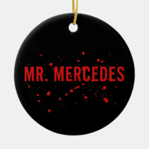 de heer Mercedes Logo Keramisch Ornament