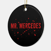de heer Mercedes Logo Keramisch Ornament (Links)