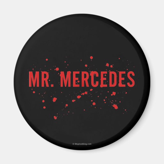 de heer Mercedes Logo Magneet (Voorkant)