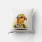 de heer & mevrouw Caïro Realistisch schilderen Kussen (Achterkant)