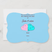 de heer & mevrouw hearts kaart (Achterkant)