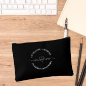 de heer mevrouw honeymoon zwart wit newlyweds etui