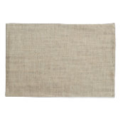 De heer & mevrouw Rustic Burlap Country Wedding Co Kussensloop (Achterkant-Links)