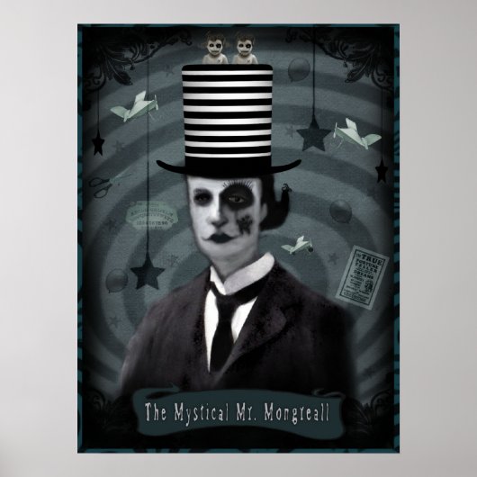 De heer Mongreall, Poster voor de mystiek (Voorkant)