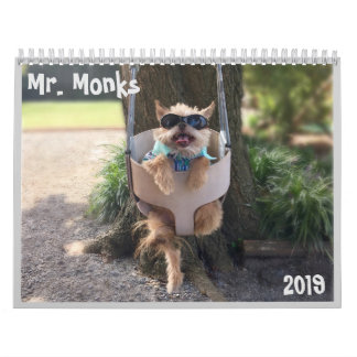 De heer Monks 2019 Agenda Kalender