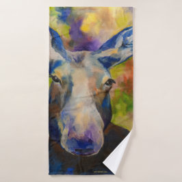 de heer Moosey Moose Alaskan Bath Towel  Badhanddoek