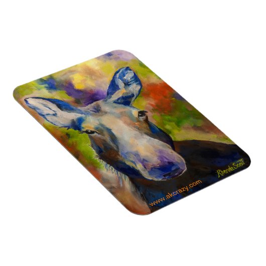 de heer Moosey Moose Magneet (Rechterzijde)