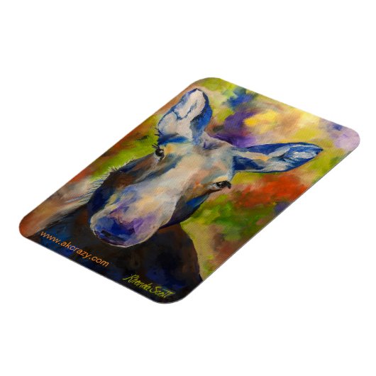 de heer Moosey Moose Magneet (Linkerzijde)