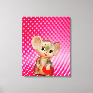 de heer Mouse Canvas Afdruk