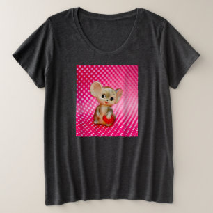 de heer Mouse Grote Maat T-shirt