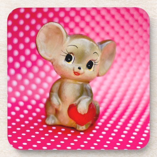 de heer Mouse Onderzetter (Voorkant)
