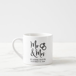 de heer Mrs Wedding Espresso Kop