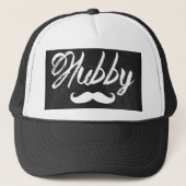 de heer Mustache Groom Honeymoon hubby Trucker Pet (Voorkant)