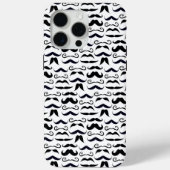 de heer Mustache Hipster Pattern Case-Mate iPhone Case (Achterkant)