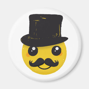 de heer Mustache Magneet