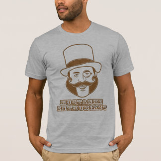 De heer Mustache Man T-shirt