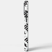 de heer Mustache Retro Hipster Gifts Case-Mate iPhone Case (Achterkant / Links)