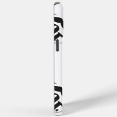 de heer Mustache Retro Hipster Gifts Case-Mate iPhone Case (Achterkant / Rechts)