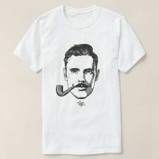 de heer Mustache (voor man) T-shirt