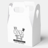 de heer ONEderful 1st Birthday Party Bedankdoosjes (Geopend)