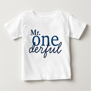 de heer Onederful Baby T Shirt