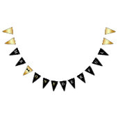 de heer Onederful Banner Black White en Gold (Alle)