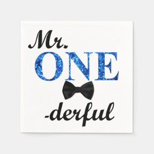 de heer ONEderful Paper Napkin Servetten