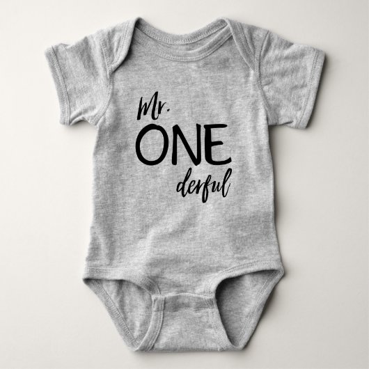 de heer Onederful Romper (Voorkant)