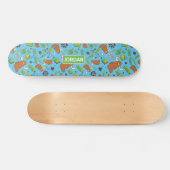 De heer Orlando Pattern gepersonaliseerd skateboar Skateboard (Horizontaal)