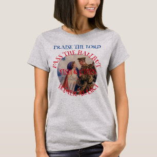 De Heer Pass the Halibut Fish & Chips T-shirt